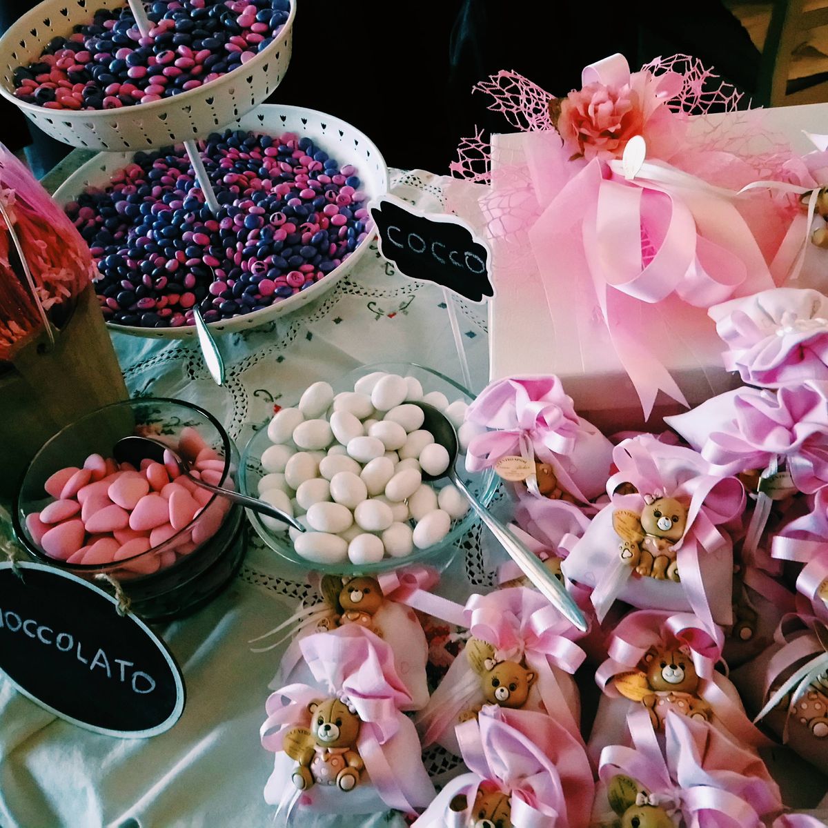 Confettata rosa