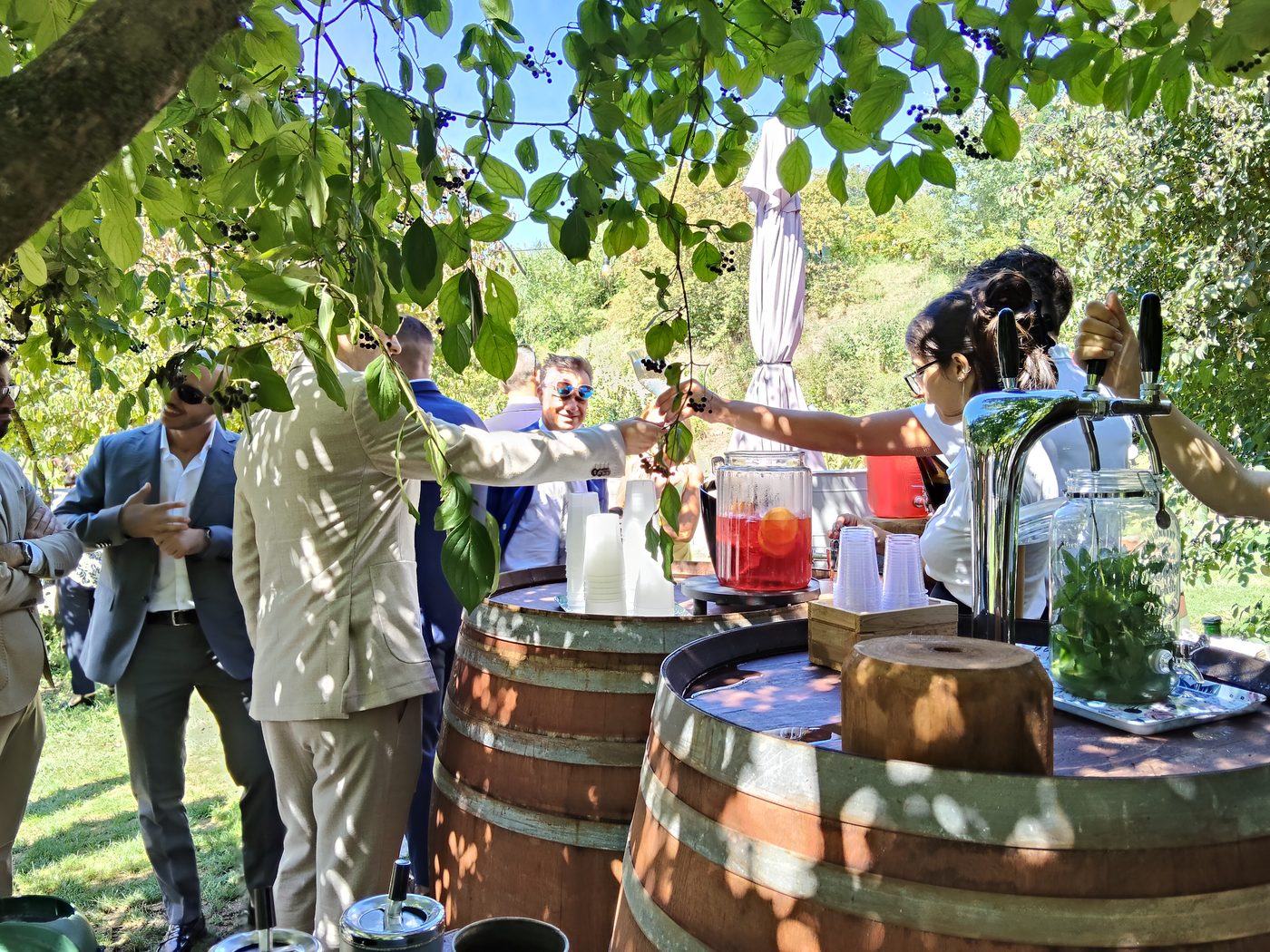Bar aperitivo sulle botti